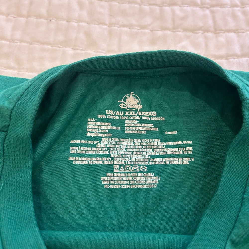 Disney XXL Festive Green Long Sleeve Tee - Picture 4 of 5